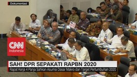 VIDEO: Sah! DPR Sepakati RAPBN 2020