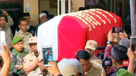 VIDEO: Pemakaman Sutopo Purwo Nugroho