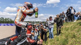 FOTO: Marquez Penguasa MotoGP Jerman