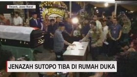 VIDEO: Jenazah Sutopo Tiba di Rumah Duka