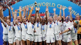 FOTO: Amerika Serikat Ratu Sepak Bola Dunia