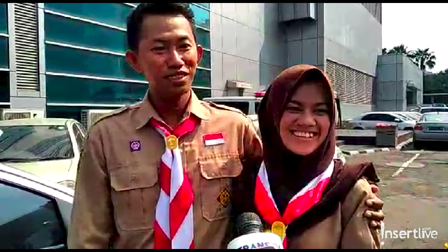 Cerita Afif dan Dinda yang viral lantaran pernikahan mengenakan seragam pramuka.
