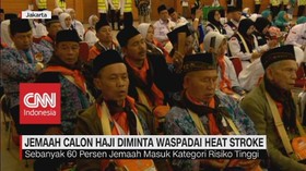 VIDEO: Jemaah Calon Haji Diminta Waspadai Heat Stroke