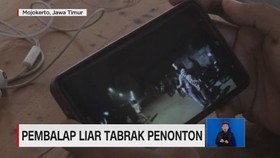 VIDEO: Pebalap Liar Tabrak Penonton