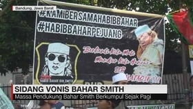 VIDEO: Pengamanan Sidang Vonis Bahar Smith Diperketat