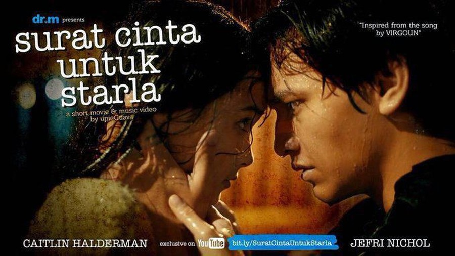 2. Virgoun - Surat Cinta Untuk Starla (SURAT CINTA UNTUK STARLA) Beberapa soundtrack film Indonesia yang pastinya bikin kita baper banget.