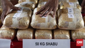 Dua Kurir Sabu di Sumsel Divonis Mati