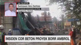 VIDEO: Penjelasan Jasa Marga Soal Tiang Penyangga Tol Ambruk