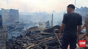 Kebakaran di Palembang, 107 Rumah Hangus