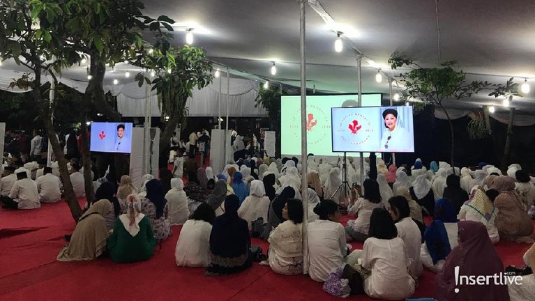 Delapan potret suasana doa bersama 40 hari usai kepergian Ani Yudhoyono.