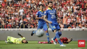 Persib Tertinggal 0-1 dari Bali United di Babak Pertama
