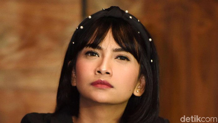 Vanessa Angel saat ditemui di kawasan Kemang.