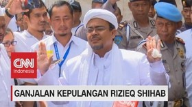 VIDEO: Ganjalan Kepulangan Rizieq Shihab