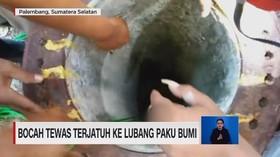 VIDEO: Bocah Tewas Terjatuh ke Lubang Paku Bumi