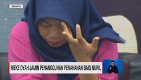 VIDEO: Rieke Dyah Jamin Penangguhan Penahanan Baiq Nuril