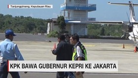 VIDEO: KPK Bawa Gubernur Kepri ke Jakarta