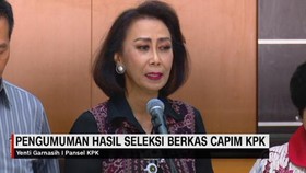 VIDEO: Ini Pengumuman Hasil Seleksi Berkas Capim KPK