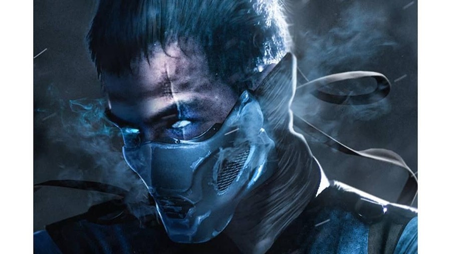 Seorang digital ilustrasi terkenal @bosslogic buat karya Sub Zero versi Joe Taslim dalam film Mortal Kombat.