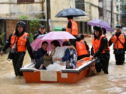 Banjir Bandang Landa Sichuan China, Ribuan Orang Dievakuasi