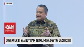 VIDEO: Gubernur BI Sambut Baik Terpilihnya Destry Jadi DGS BI