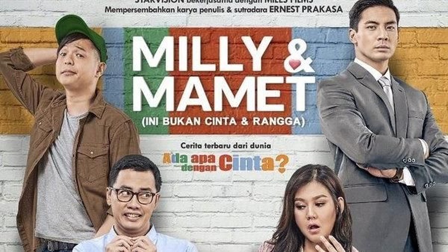 Beberapa film karya Ernest Prakasa terlaris di Box Office Indonesia.