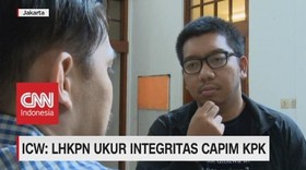 VIDEO: ICW: LHKPN Ukur Intergritas Capim KPK