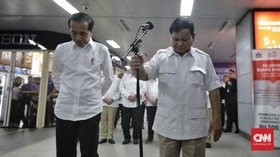 Jokowi ke Prabowo: Mohon Maaf Kami Menang 91,6 Persen di Bali