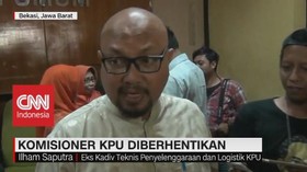 VIDEO: Komisioner KPU Diberhentikan