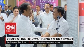 VIDEO: Prabowo Ucapkan Selamat ke Jokowi Secara Langsung