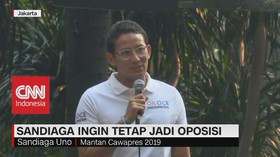 VIDEO: Sandiaga Ingin Tetap Jadi Oposisi