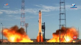 VIDEO: Rusia Luncurkan Roket Proton-M
