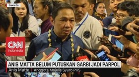 VIDEO: Anis Matta Belum Putuskan Garbi Jadi Parpol
