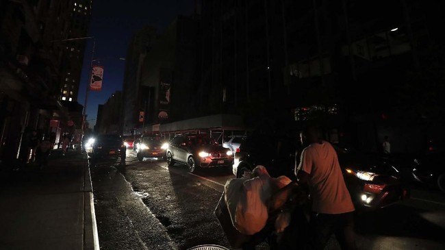 FOTO : Saat Kota Manhattan Gelap Gulita