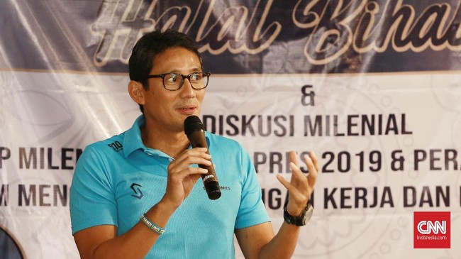 Sandiaga Uno mengatakan Prabowo Subianto berjiwa besar karena hadir di kongres PDIP yang digelar di Bali. Kehadiran Prabowo, menurutnya demi kemajuan bangsa.