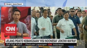 VIDEO:Jelang Pidato Kebangsaan 'Visi Indonesia' Jokowi-Ma'ruf