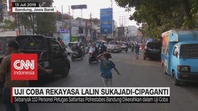 VIDEO: Uji Coba Rekayasa Lalin Sukajadi-Cipaganti