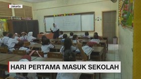 VIDEO: Hari Pertama Masuk Sekolah di Jakarta
