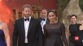 VIDEO: Debut Pangeran Harry dan Meghan Markle di Karpet Merah