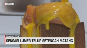 VIDEO: Sensasi Lumer Telur Setengah Matang