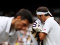 FOTO: Duel Melelahkan Djokovic vs Federer di Final Wimbledon