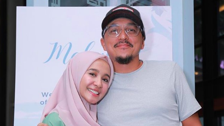 Aktris Laudya Cynthia Bella ungkap isi hati melalui pesan manis untuk suaminya, Engku Emran.