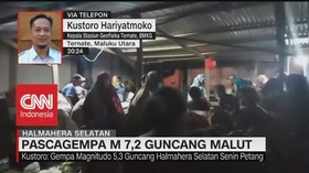 VIDEO: Pascagempa M 7,2 Guncang Malut