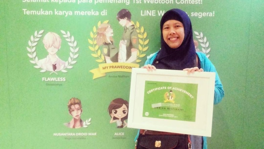 Deretan perempuan yang memilih menjadi kreator webtoon.