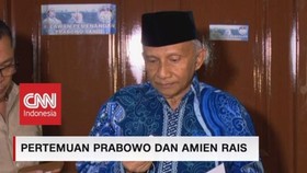 VIDEO: Pertemuan Prabowo dan Amien Rais