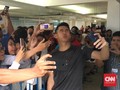 Momen Jonatan Christie Kena Jotos Ponsel Penggemar