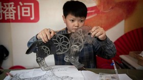 FOTO: Kecemasan Dalang Wayang Terakhir di Beijing