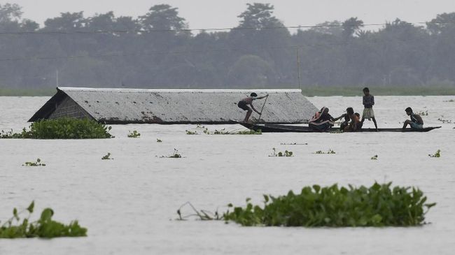 115 Tewas, Puluhan Hilang Akibat Banjir Terparah India