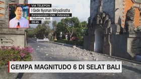 VIDEO: Gempa Magnitudo 6 Guncang  Bali