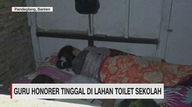 VIDEO: Miris! Guru Honorer Tinggal di Lahan Toilet Sekolah