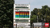 FOTO : Polusi Udara di Jakarta Berdasarkan studi Greenpeace-IQ AirVisual yang dipublikasi 5 Maret 2019, Jakarta ada di puncak daftar kota paling berpolusi di Asia Tenggara untuk tahun 2018.